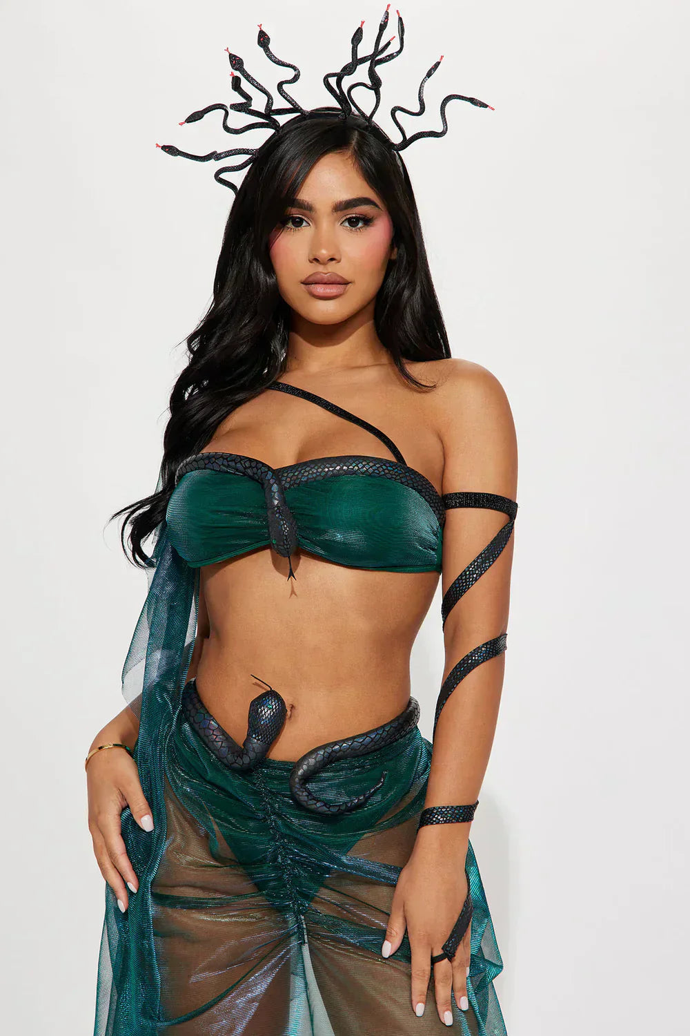 Mythic Medusa 4-Piece Costume Set
