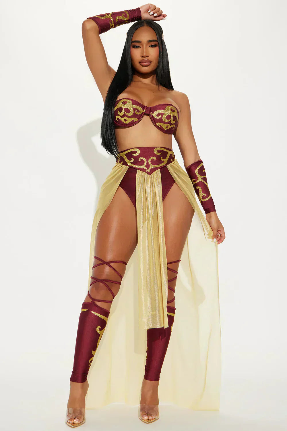 Empress Desire – 6-Piece Roman Goddess Costume Set
