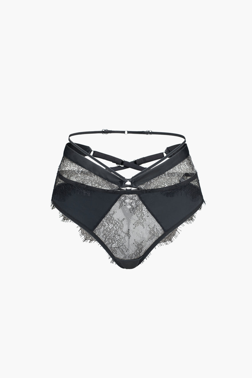 Marsala Panties in Black