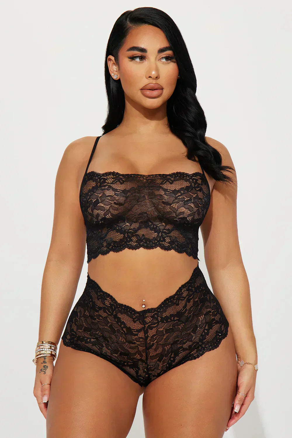 Sultry Moments Lace 2-Piece Set