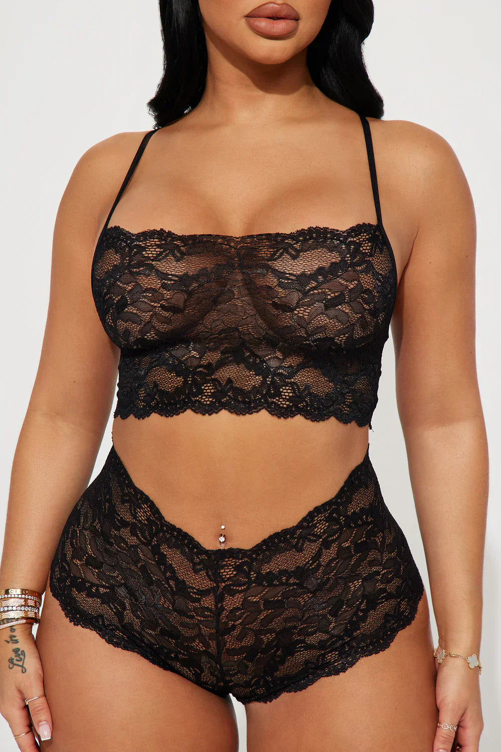 Sultry Moments Lace 2-Piece Set