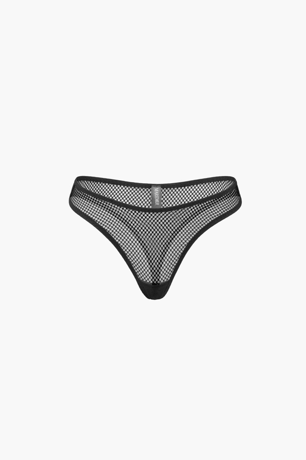 Luna Sheer – High-Leg Mesh Thong