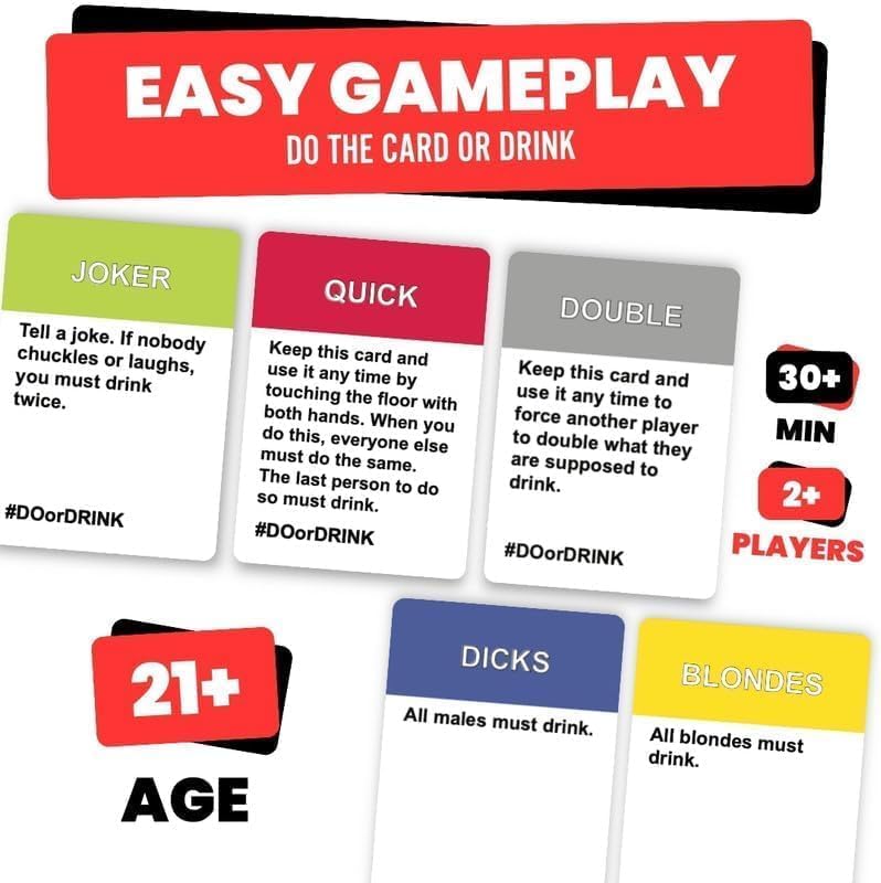 Dare or Drink: The Ultimate Party Game