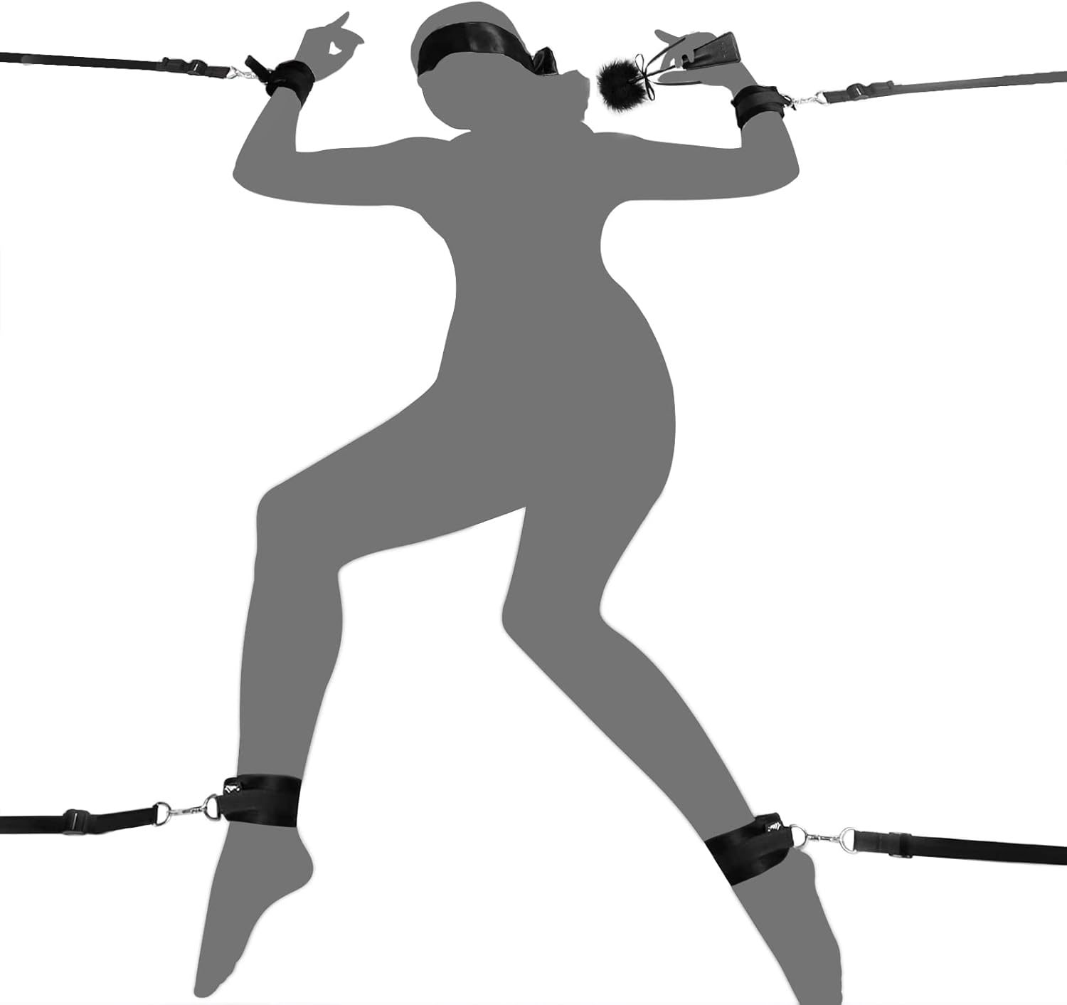 Sensual Surrender 7-Piece Bondage Kit