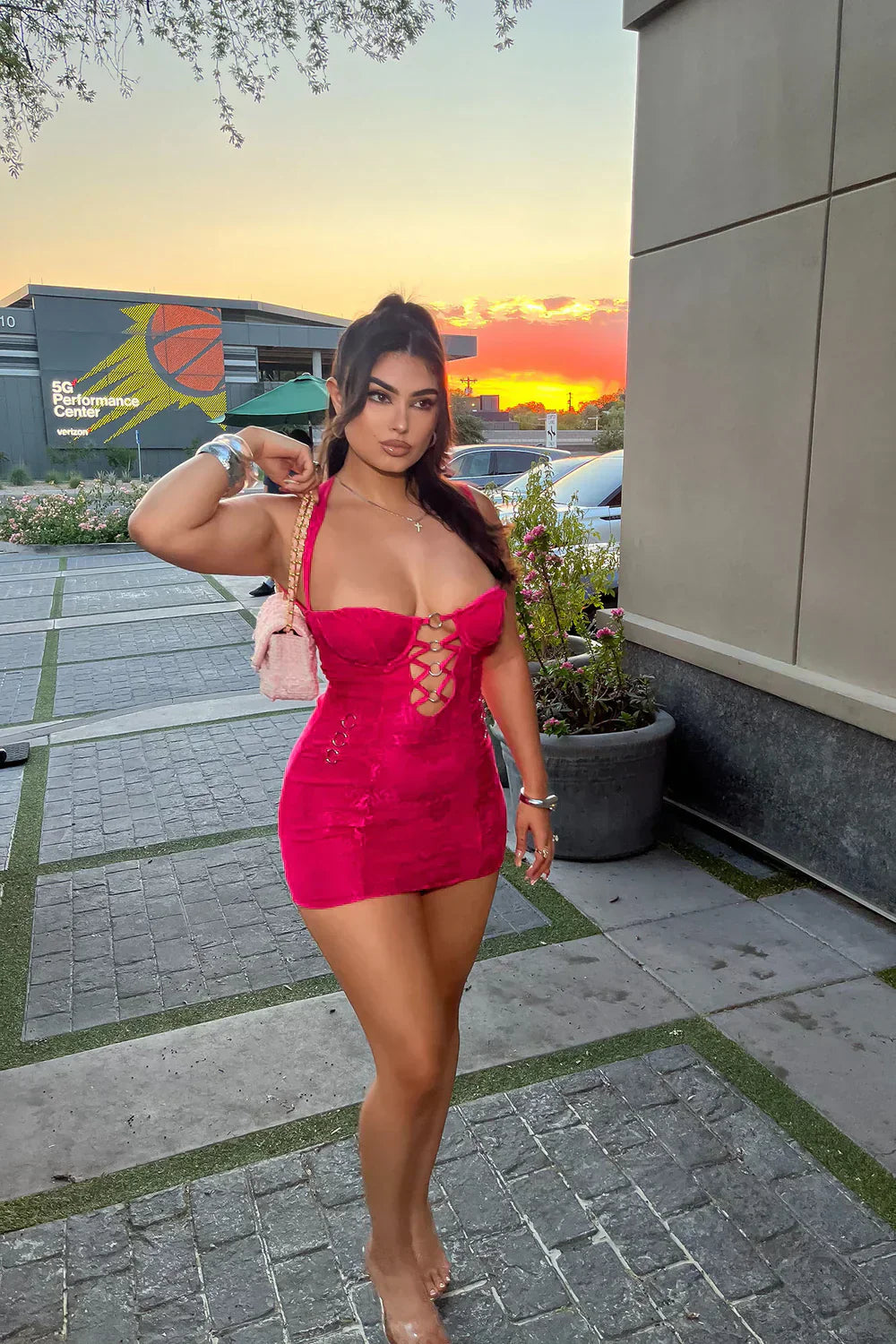 Seductive Lace Micro Mini Dress