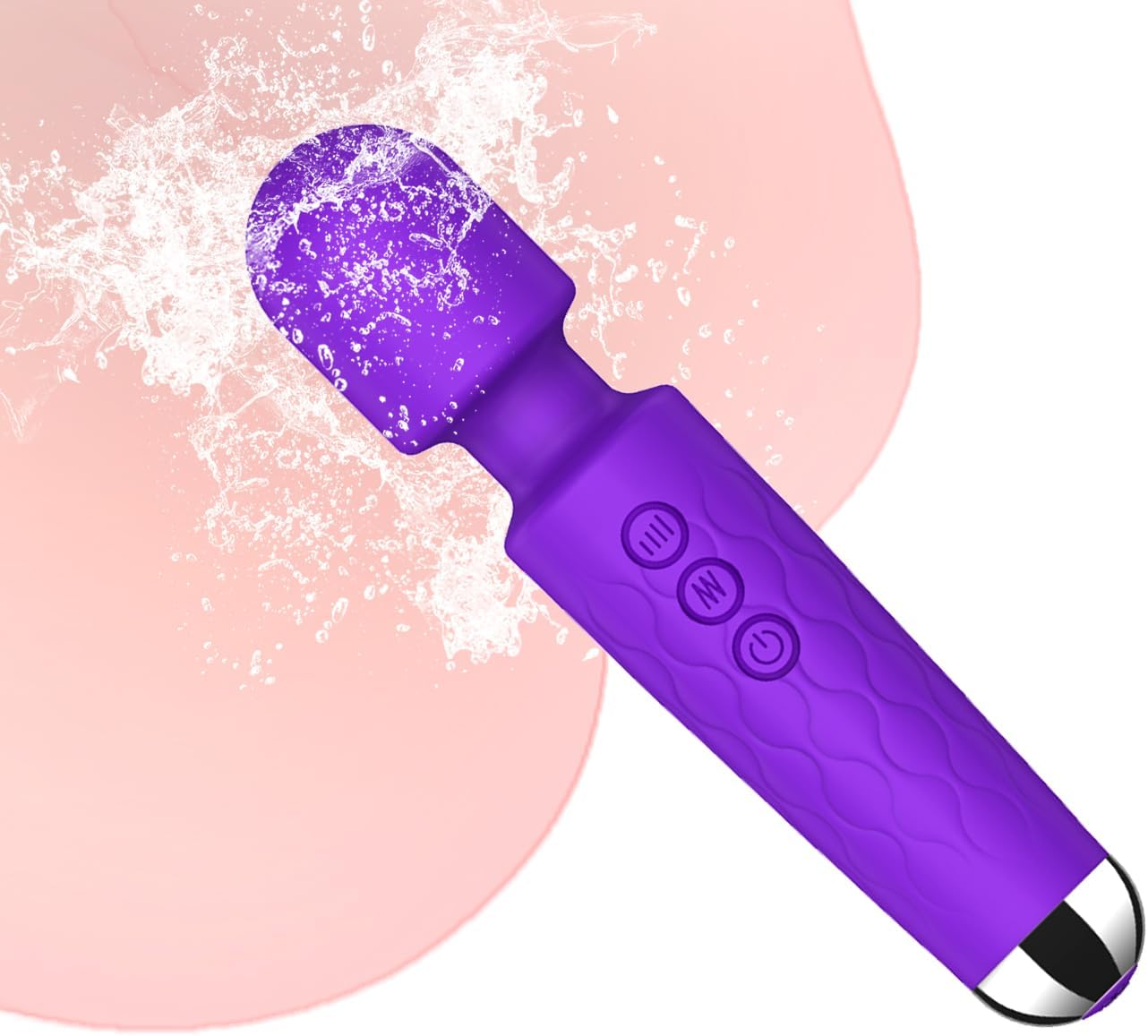 Power Wand – 8-Speed, 20-Pattern G-Spot & Clitoral Vibrator