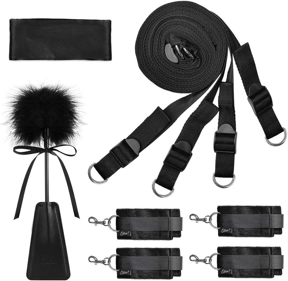 Sensual Surrender 7-Piece Bondage Kit