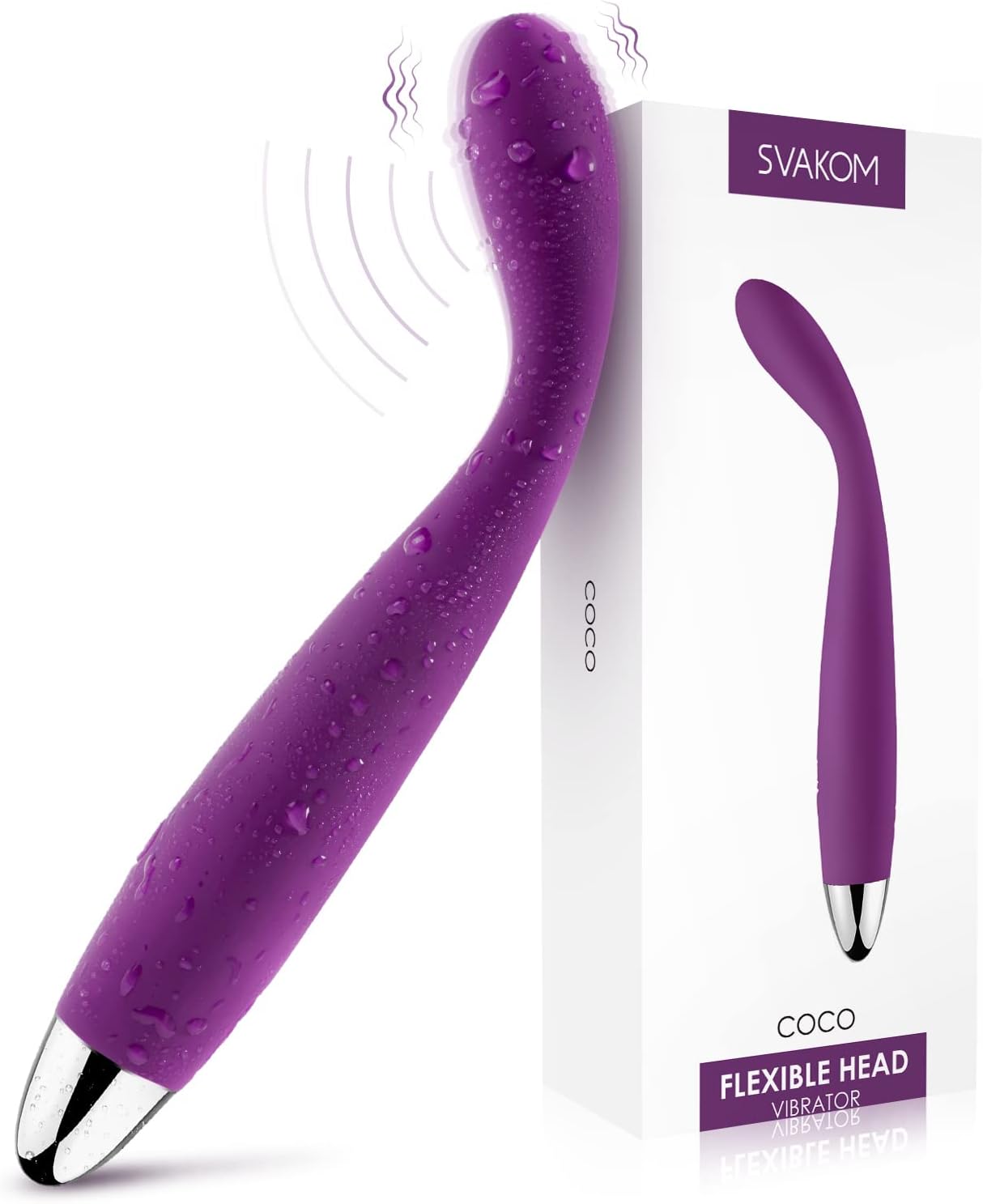 COCO G-Spot Vibrator – Finger-Shaped Clitoral & Nipple Massager