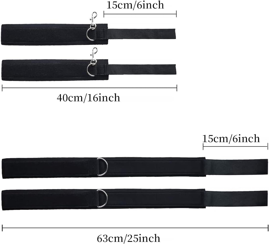 BDSM Wrist & Thigh Restraint Set