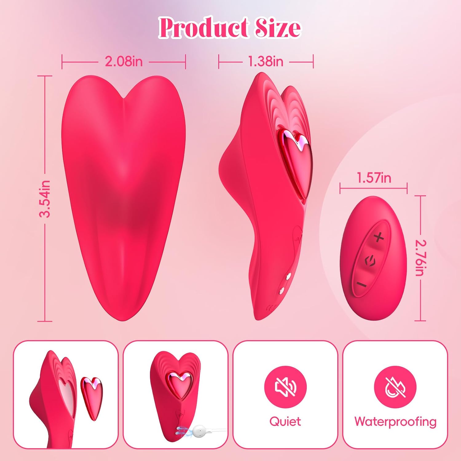 Wearable Vibrator – Remote & App-Controlled Pleasure for Couples