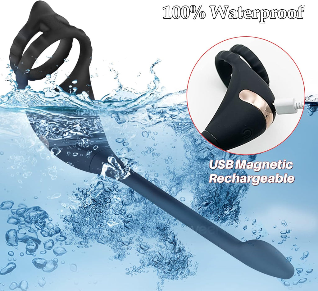 Vibrating Penis Ring with Remote