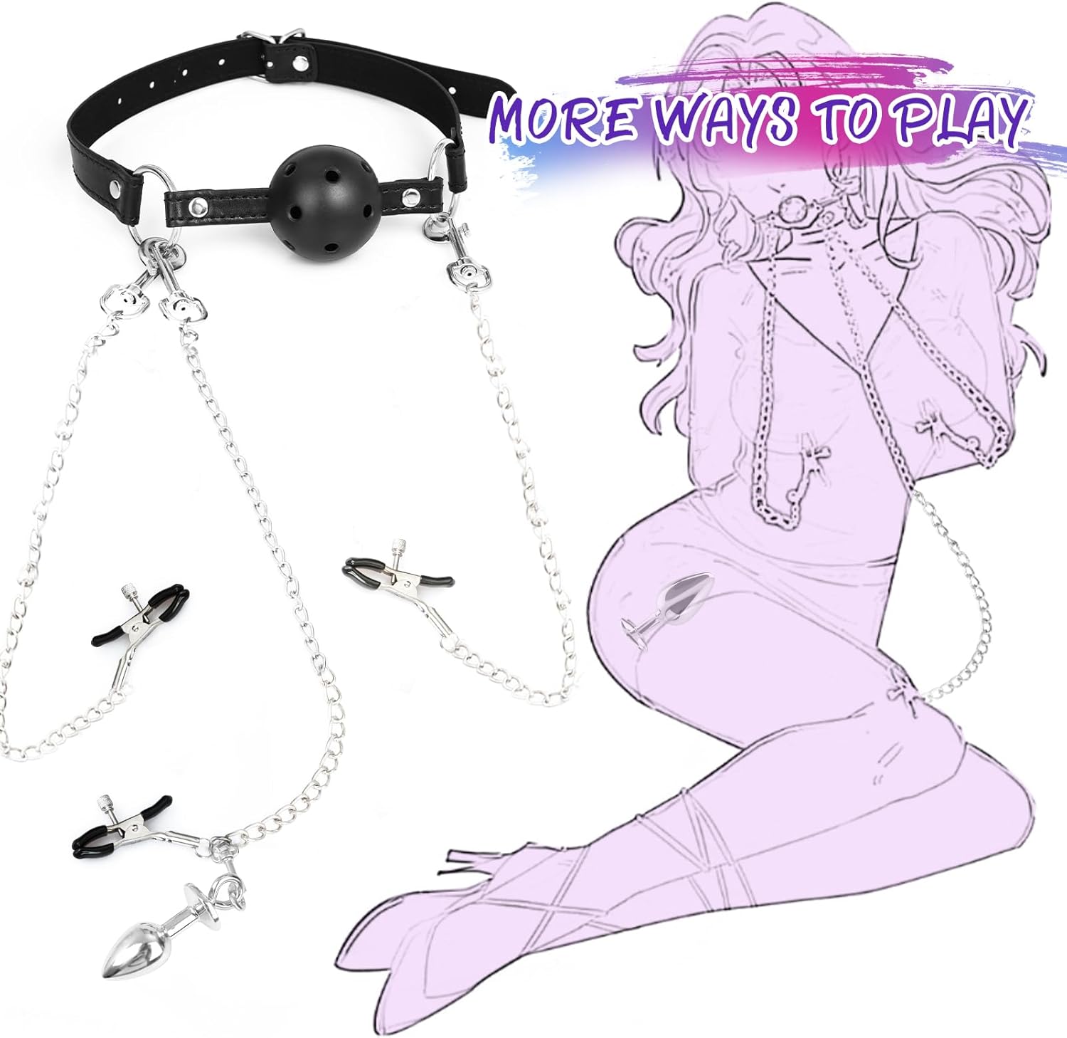 Ultimate Desire Bondage & Sensory Play Set