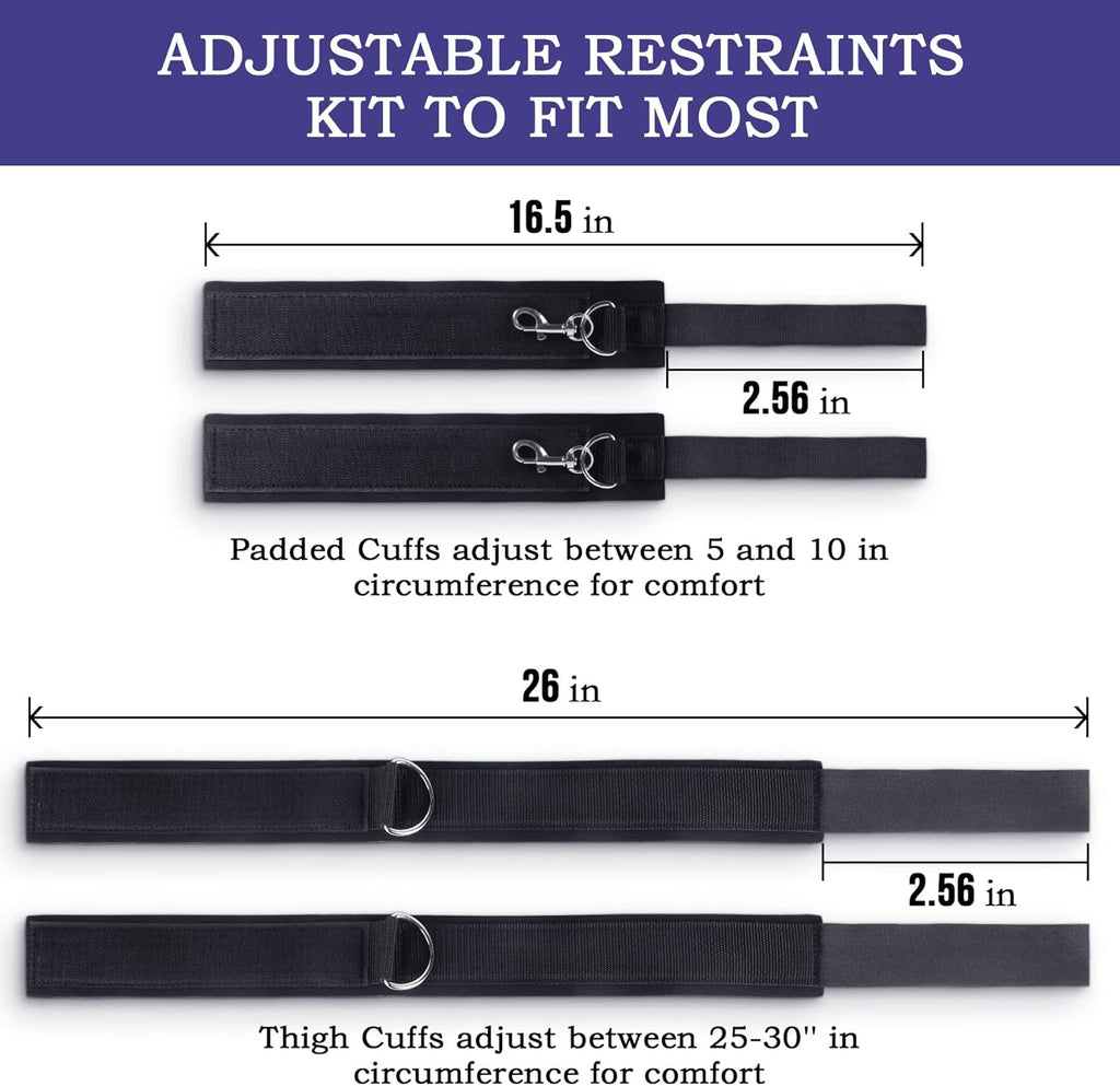 Wrist-to-Thigh Restraint Set