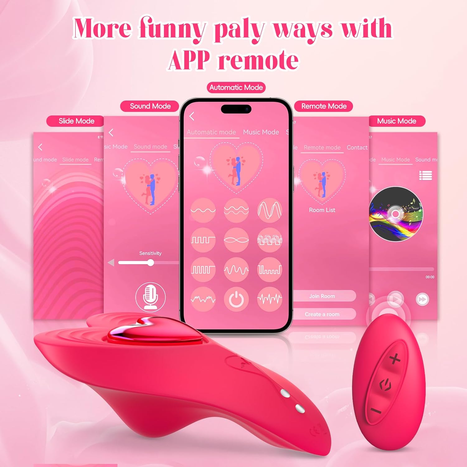 Wearable Vibrator – Remote & App-Controlled Pleasure for Couples