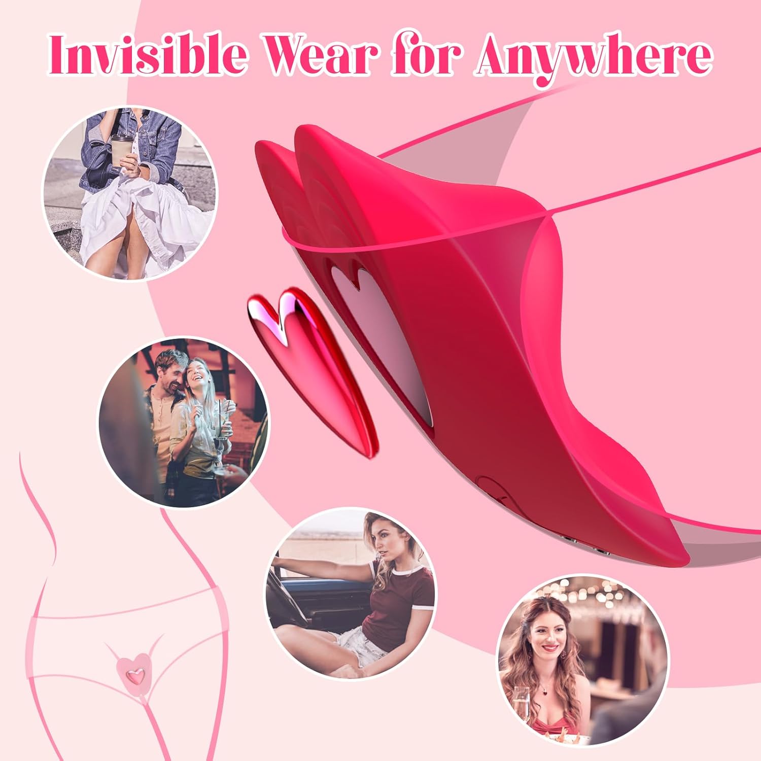Wearable Vibrator – Remote & App-Controlled Pleasure for Couples