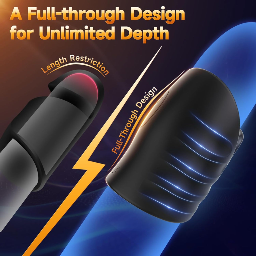 App-Controlled Masturbator & Penis Vibrator for Men