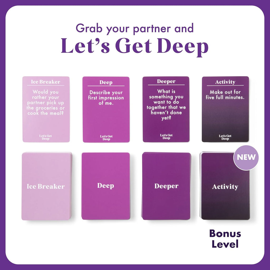 Let’s Get Closer: The Ultimate Couples Card Game