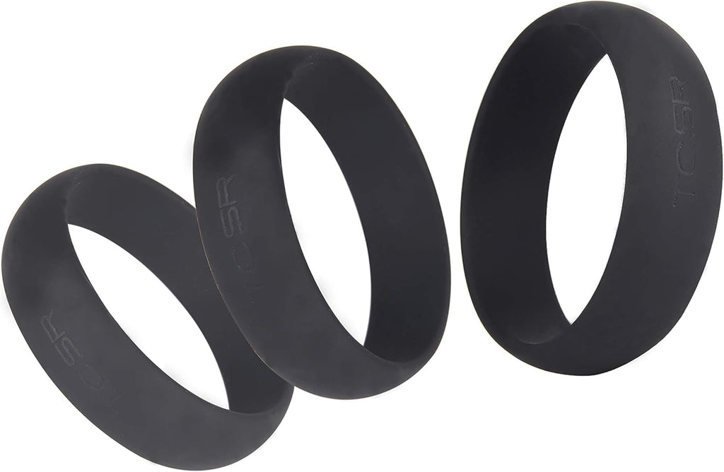 TCSR 6-Piece Medical Grade Silicone Cock Ring Set