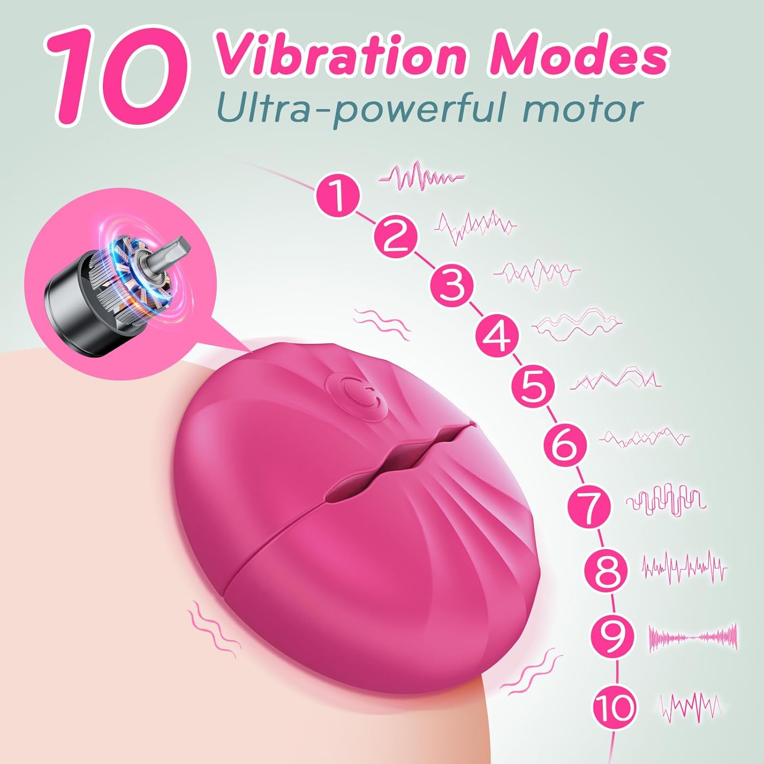 Vibrating Nipple Clamps – 10 Modes of Sensual Stimulation