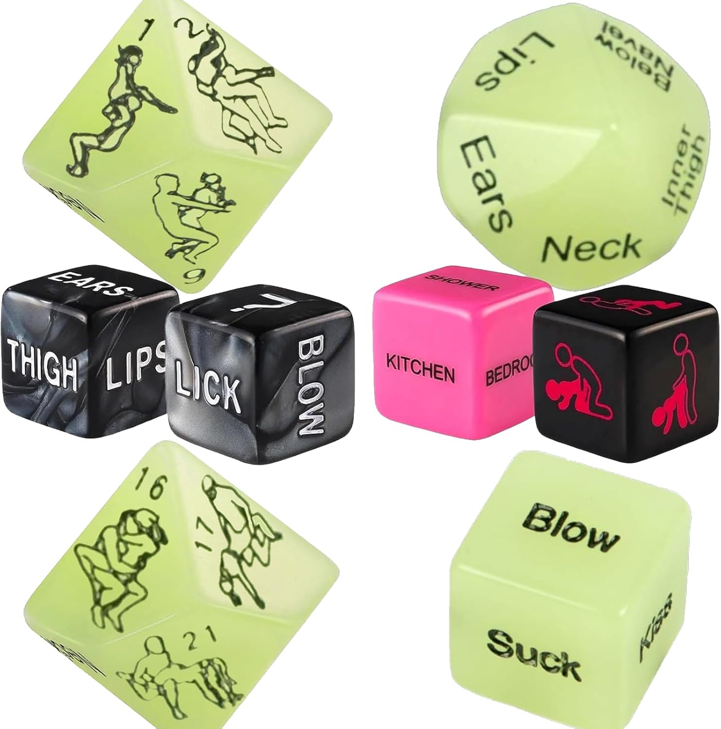 Glow & Go: The Ultimate Sexy Dice Game