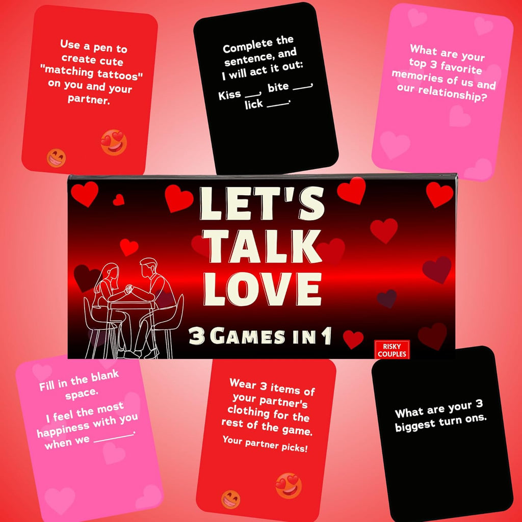 Let’s Talk Love: The Ultimate Couples Card Game