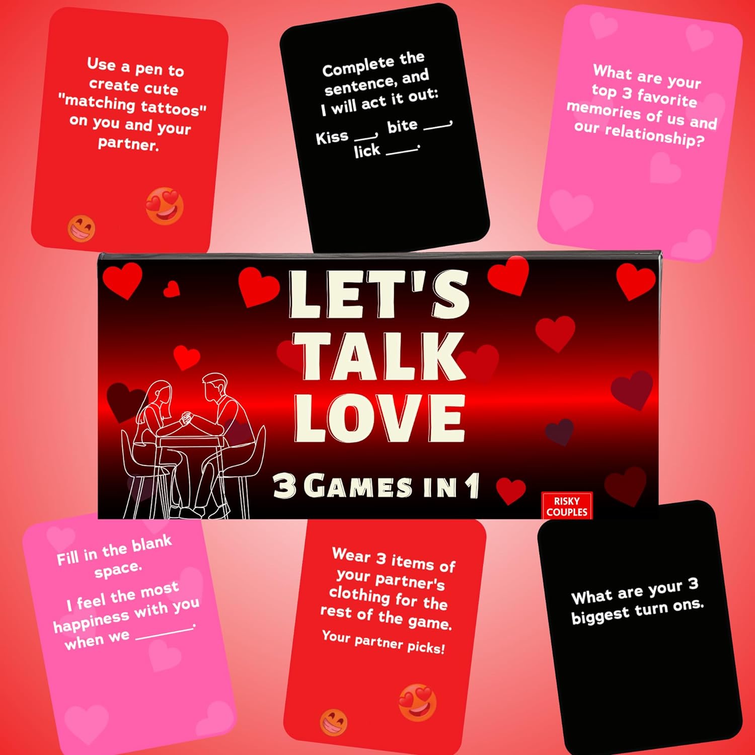 Let’s Talk Love: The Ultimate Couples Card Game