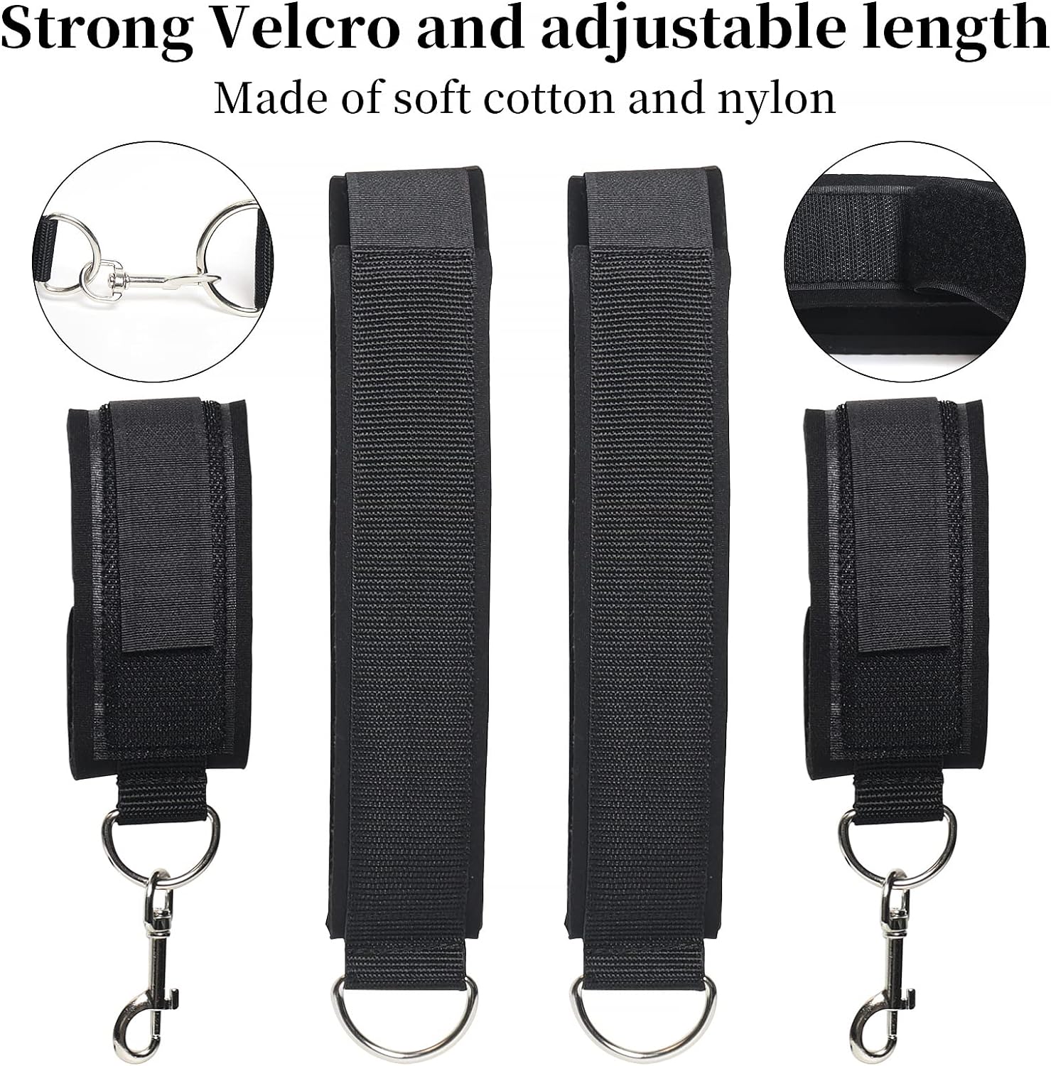 BDSM Wrist & Thigh Restraint Set