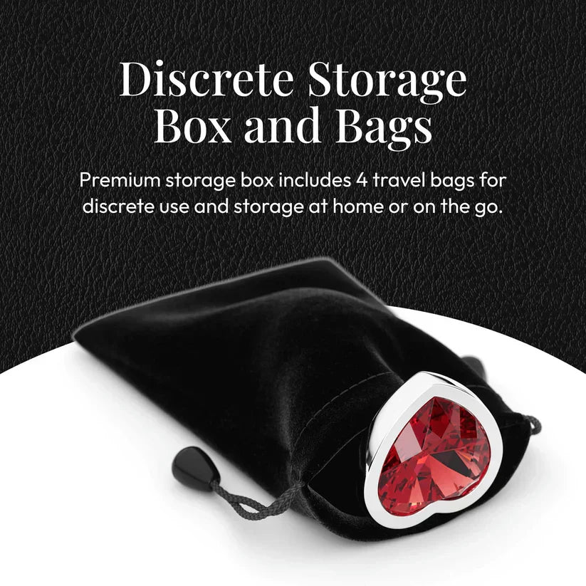 Premium Aluminum Alloy Butt Plug - Unisex