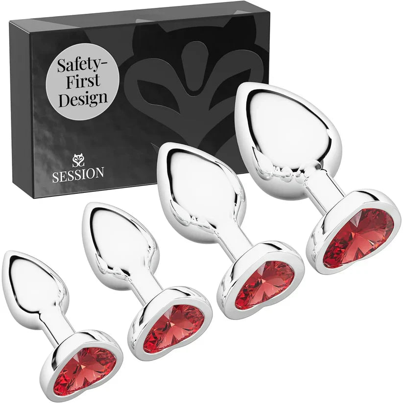 Premium Aluminum Alloy Butt Plug - Unisex